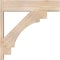 Ekena Millwork Merced Block Smooth Outlooker, Douglas Fir, 7 1/2"W x 30"D x 30"H OUT08X30X30MRC05SDF - alternate 3